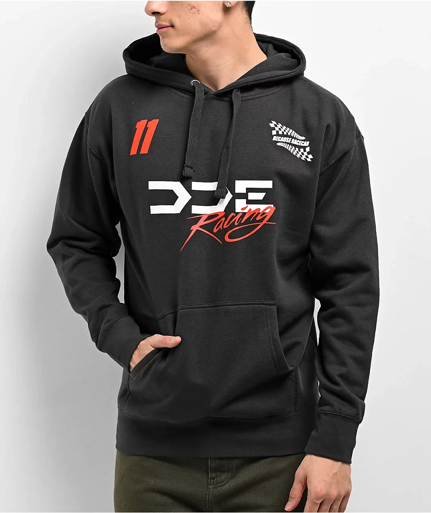 DDE Race Black Hoodie