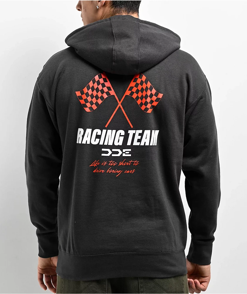 DDE Race Black Hoodie