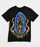 DGA Aztlan Guadalupe Drama Black T-Shirt