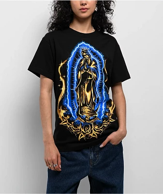 DGA Aztlan Guadalupe Drama Black T-Shirt
