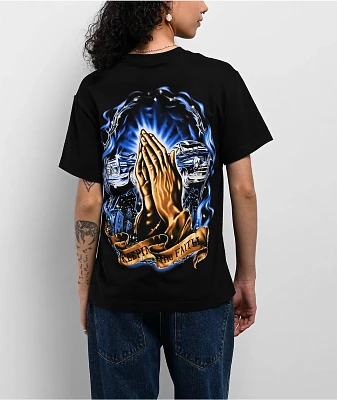 DGA Aztlan Keepin The Faith Black T-Shirt