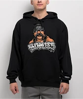 DGA Big Loco Chenille Black Hoodie