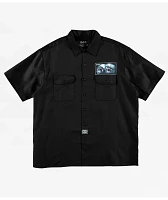 DGA Drama Faces Black Work Shirt