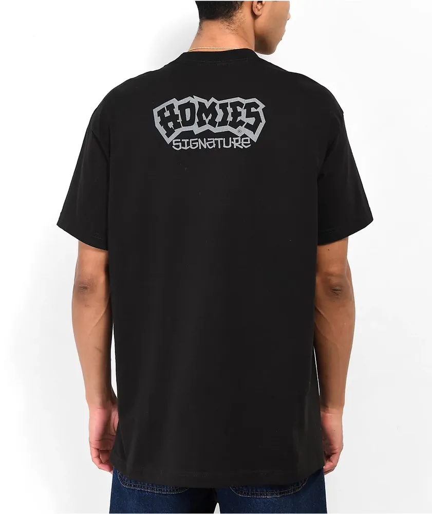 DGA Eightball Trio Homies Black T-Shirt