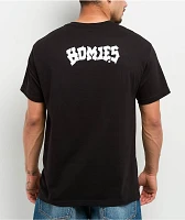 DGA Homies Big Face 8ball Black T-Shirt