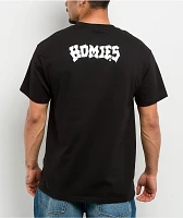 DGA Homies Big Face Clown Black T-Shirt