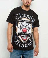 DGA Homies Big Face Clown Black T-Shirt