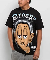 DGA Homies Big Face Droopy Black T-Shirt
