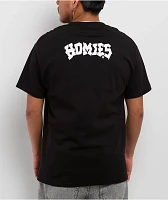 DGA Homies Big Face Smiley Black T-Shirt