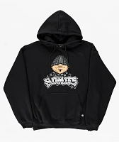 DGA Homies Chenille 8Ball Black Hoodie