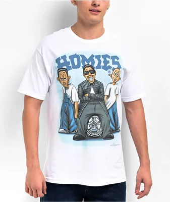 DGA Homies Cruzers White T-Shirt