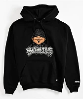 DGA Homies Eightball Big Head Black Hoodie