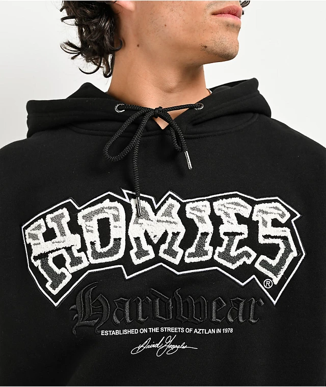DGA Homies Patch Black Hoodie | Foxvalley Mall