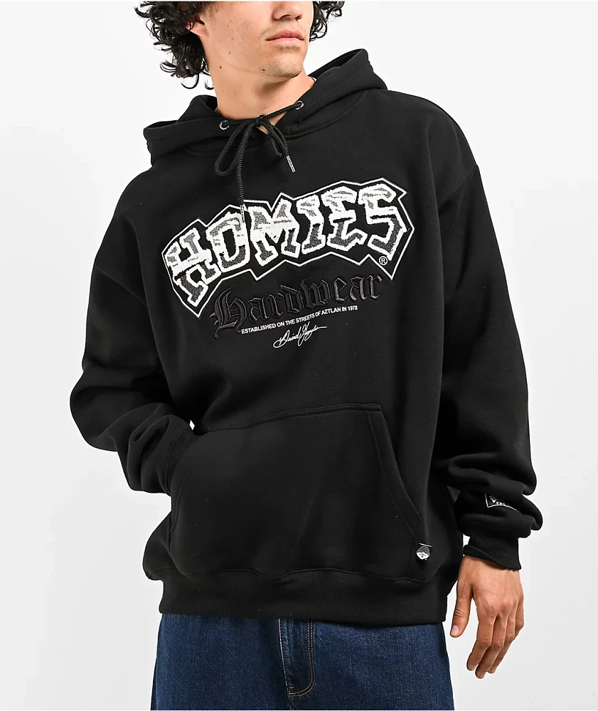 DGA Homies Patch Black Hoodie