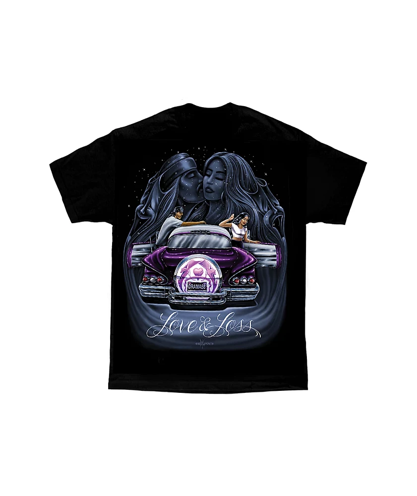 DGA Love N Loss Black T-Shirt