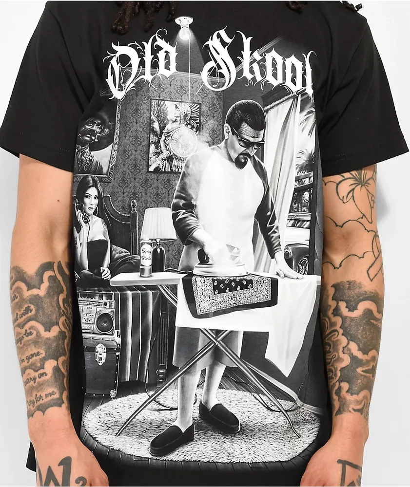 DGA Old Skool Black T-Shirt