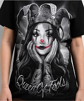 DGA Queen Of Fools Black T-Shirt