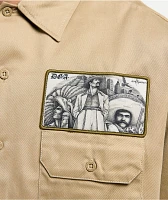 DGA Soy Chicano Khaki Work Shirt
