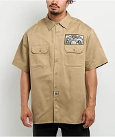DGA Soy Chicano Khaki Work Shirt
