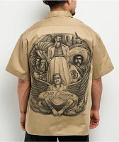 DGA Soy Chicano Khaki Work Shirt