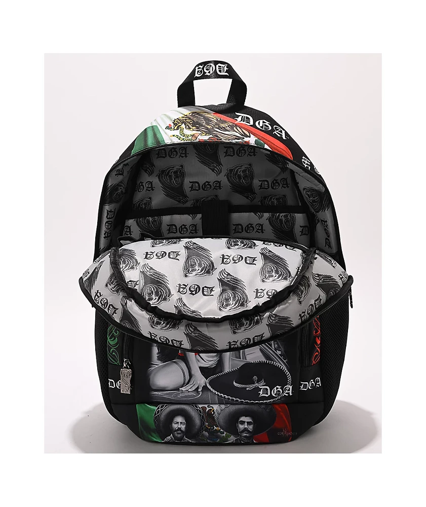 DGA Viva Mexico Black Backpack