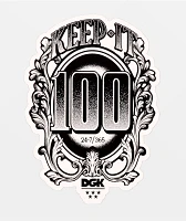 DGK 100 Sticker