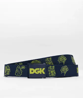 DGK Anthem Scout Blue Web Belt