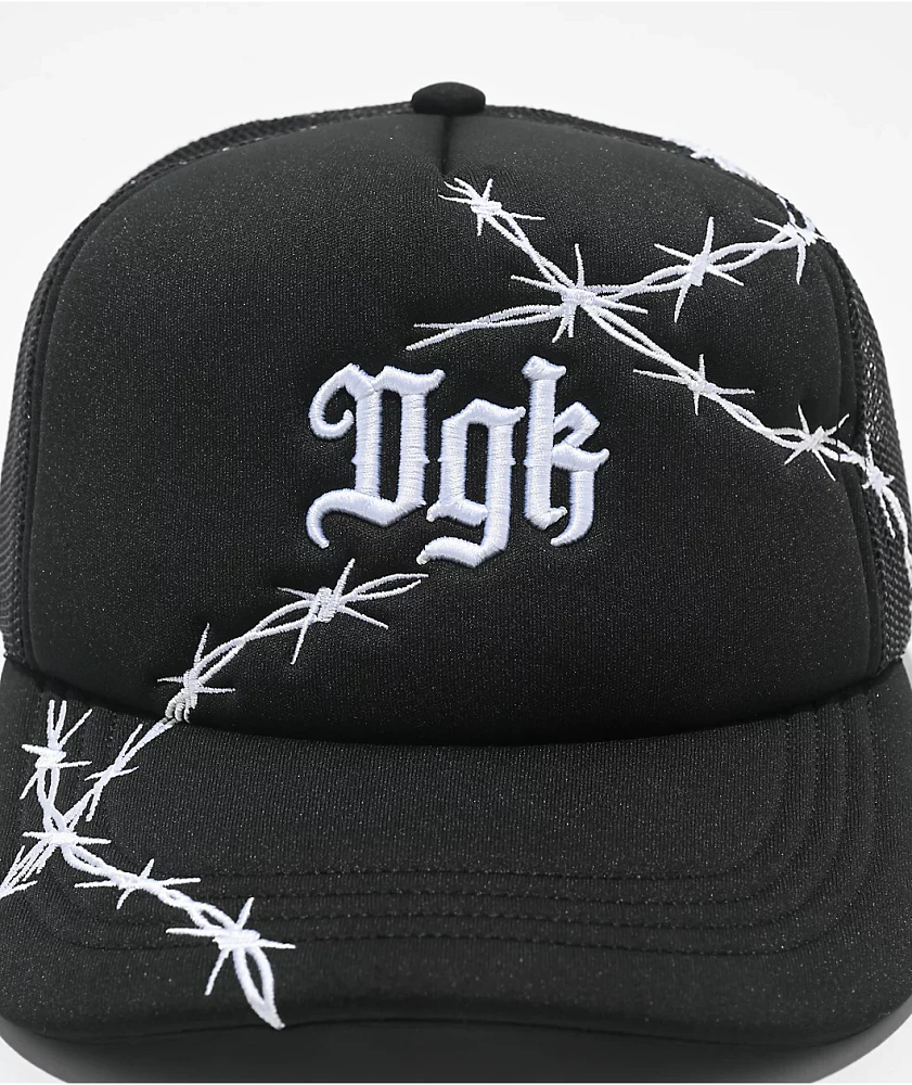 DGK Armory Black Trucker Hat