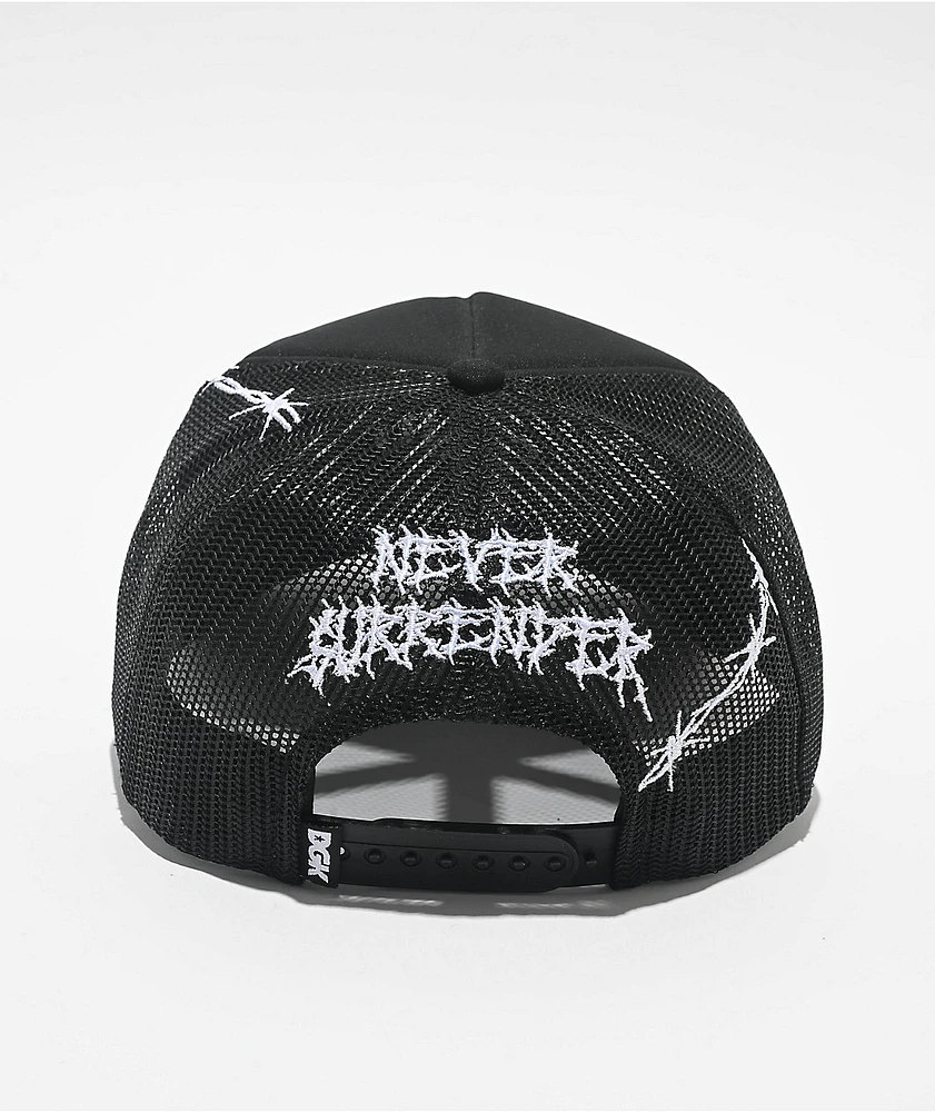 DGK Armory Black Trucker Hat
