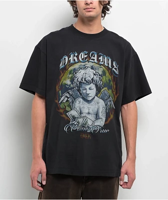 DGK Ashes To Ashes Heavyweight Black T-Shirt