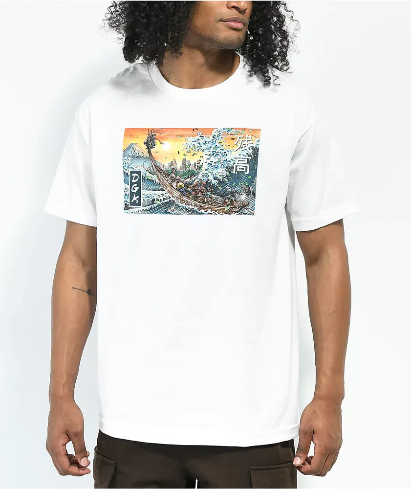 DGK Big Timers White T-Shirt