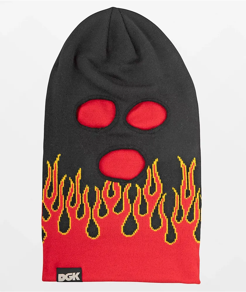 DGK Blaze Black & Red Balaclava