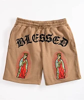 DGK Blessed Tan Sweat Shorts