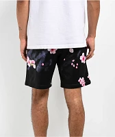 DGK Blossom Black Mesh Shorts