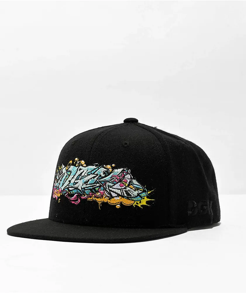 DGK Bomb Black Snapback Hat