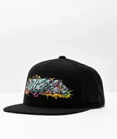 DGK Bomb Black Snapback Hat