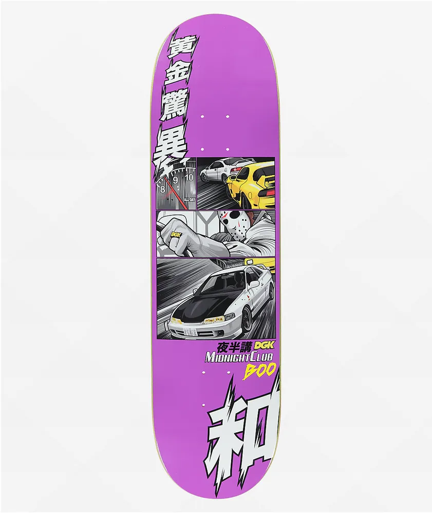 DGK Boo Midnight Club 8.5" Skateboard Deck