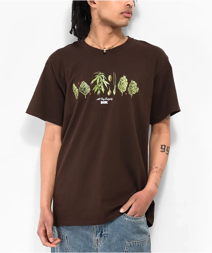 DGK Botanical Society Brown T-Shirt