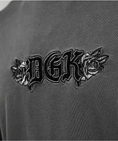 DGK Boulevard Grey & Black 2fer Long Sleeve T-Shirt