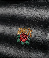 DGK Boulevard Knit Black & Grey Stripe T-Shirt 