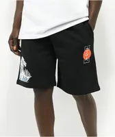 DGK Breaker Black Sweat Shorts