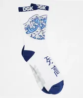 DGK Breaker White Crew Socks