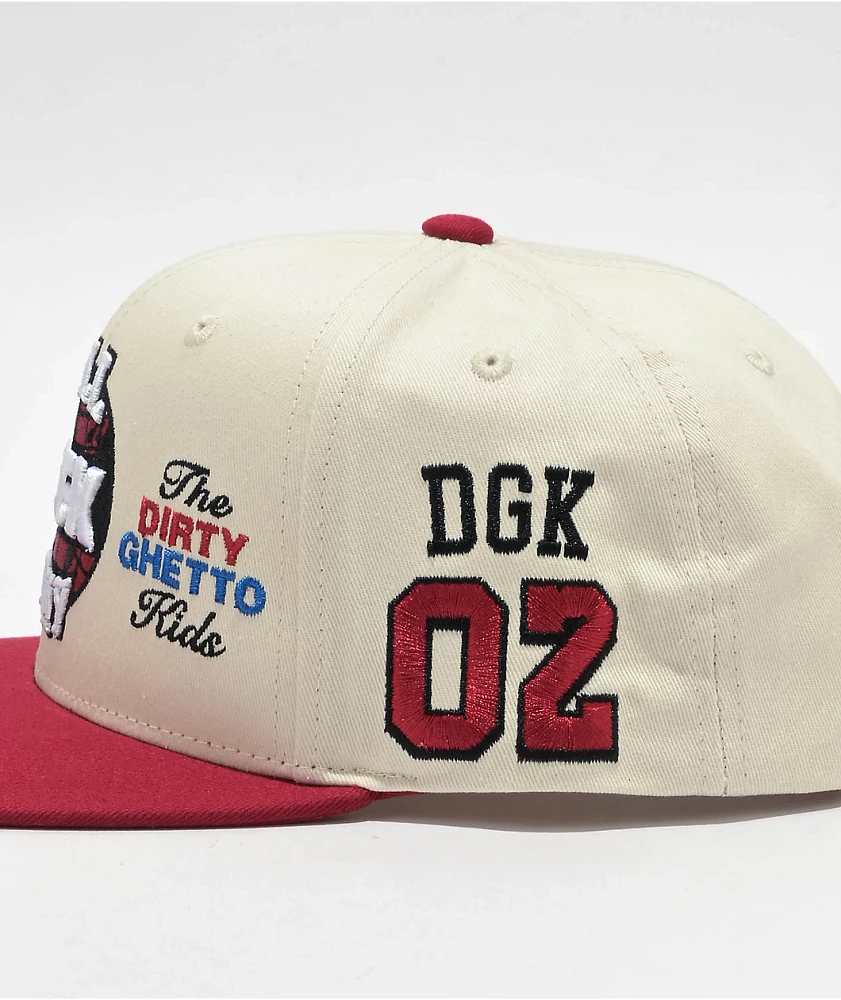 DGK Champs Cream Snapback Hat