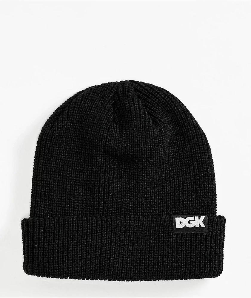 DGK Classic Black Beanie