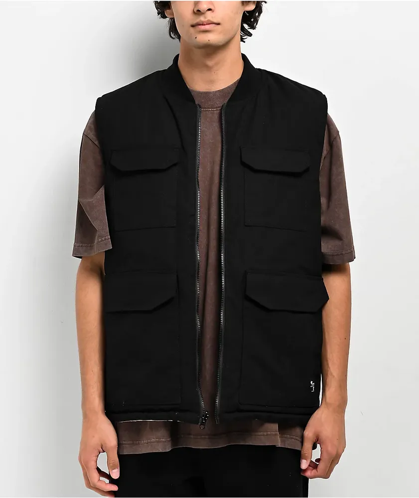 DGK Contra Reversible Black & Camo Vest