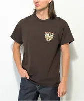 DGK Daily Grind Brown T-Shirt