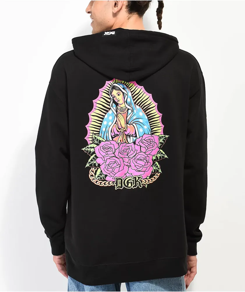 DGK Day Glo Black Hoodie