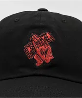 DGK Devotion Black Strapback Hat