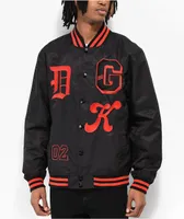 DGK Devotion Red & Black Varsity Jacket