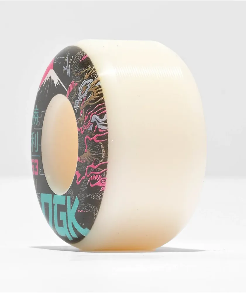 DGK Eternal 53mm 101a White Skateboard Wheels